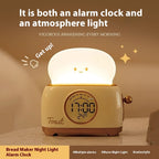 Bread Maker Alarm Clock  Lamp Student