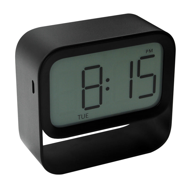 Ring Alarm Clock, Night Light, Rechargeable Led Bedside Clock