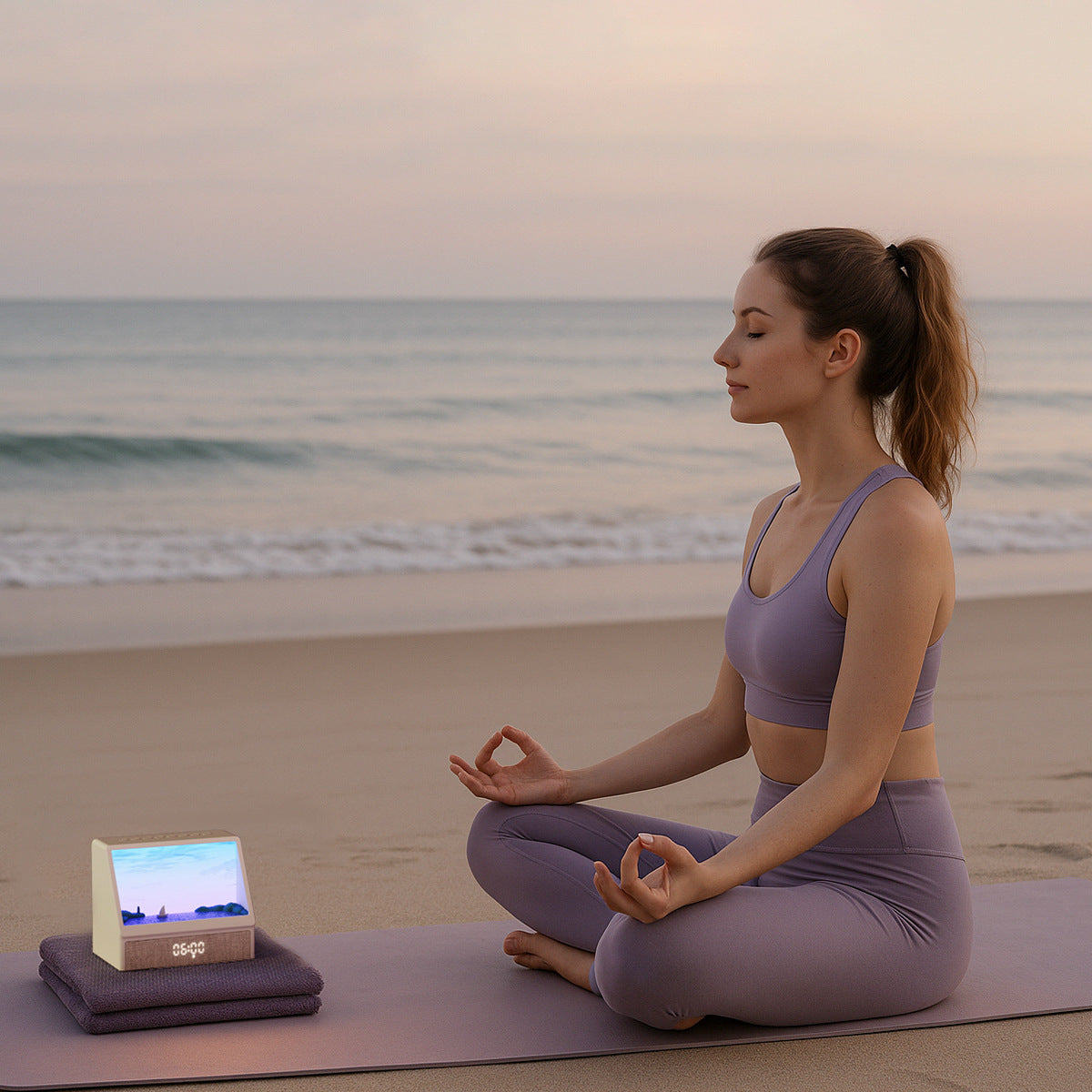 Sunrise Simulation Alarm Clock – 10-Mode Ambient Wake-Up Light for Gentle Morning Routine