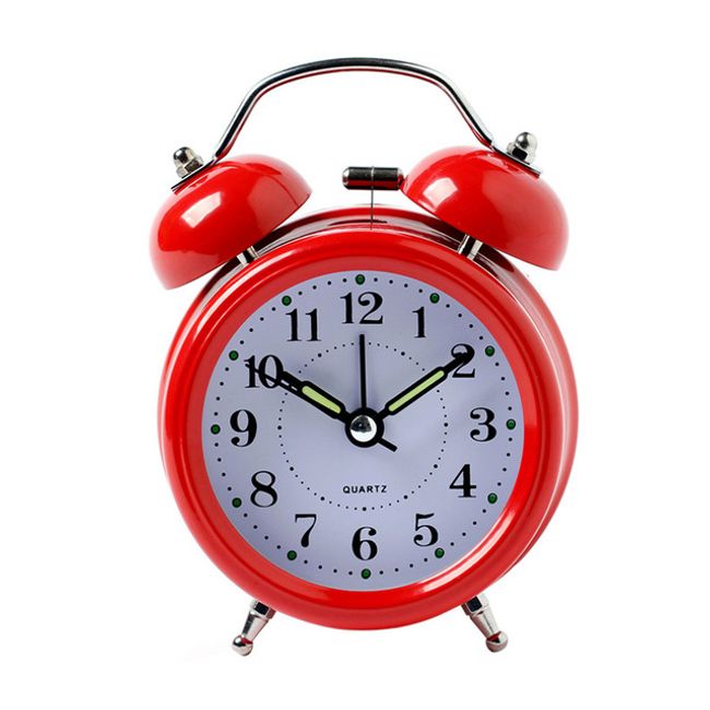 Modern Soft Alarm Clock – Silent Desk Clock for Bedroom & Living Room Decor