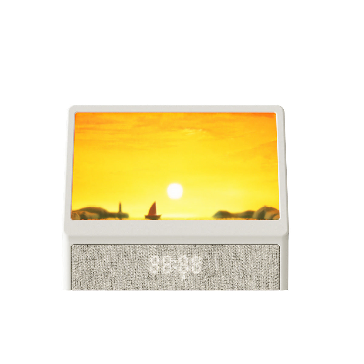 Sunrise Simulation Alarm Clock – 10-Mode Ambient Wake-Up Light for Gentle Morning Routine
